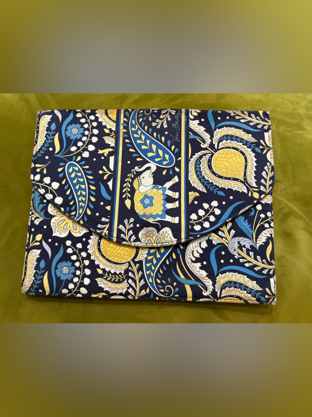 Vera Bradley Ellie Blue Coupon Holder